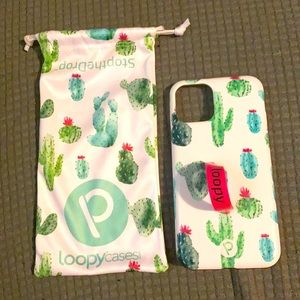 iPhone 11 Pro loopy case with bag